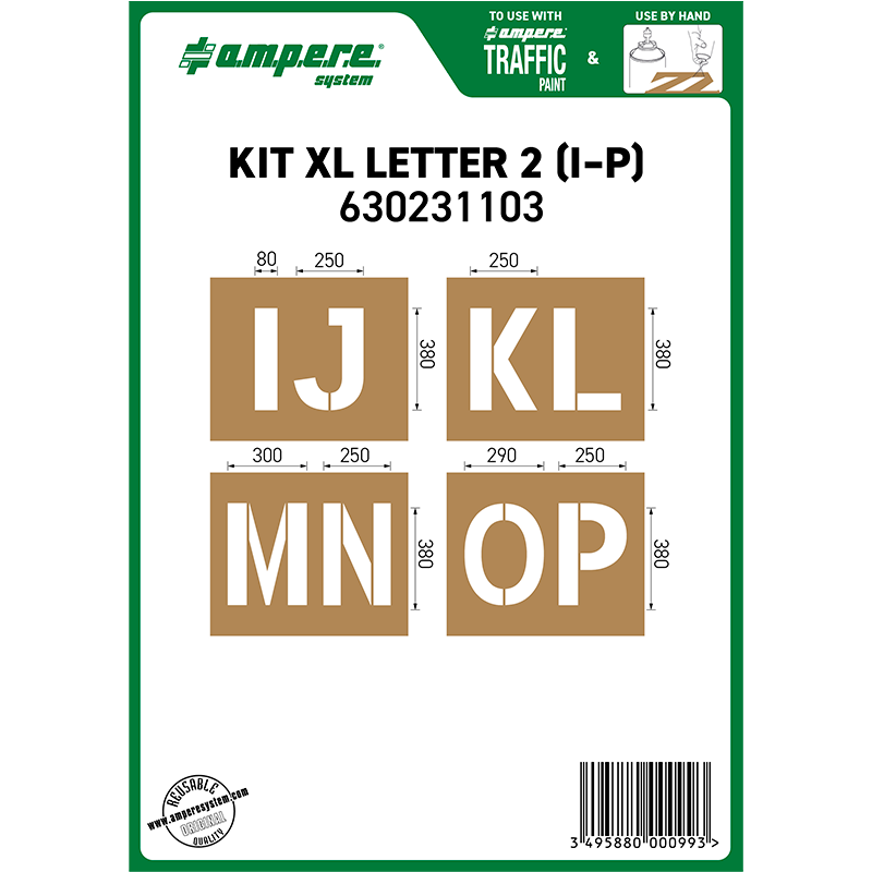 letter stencil kit